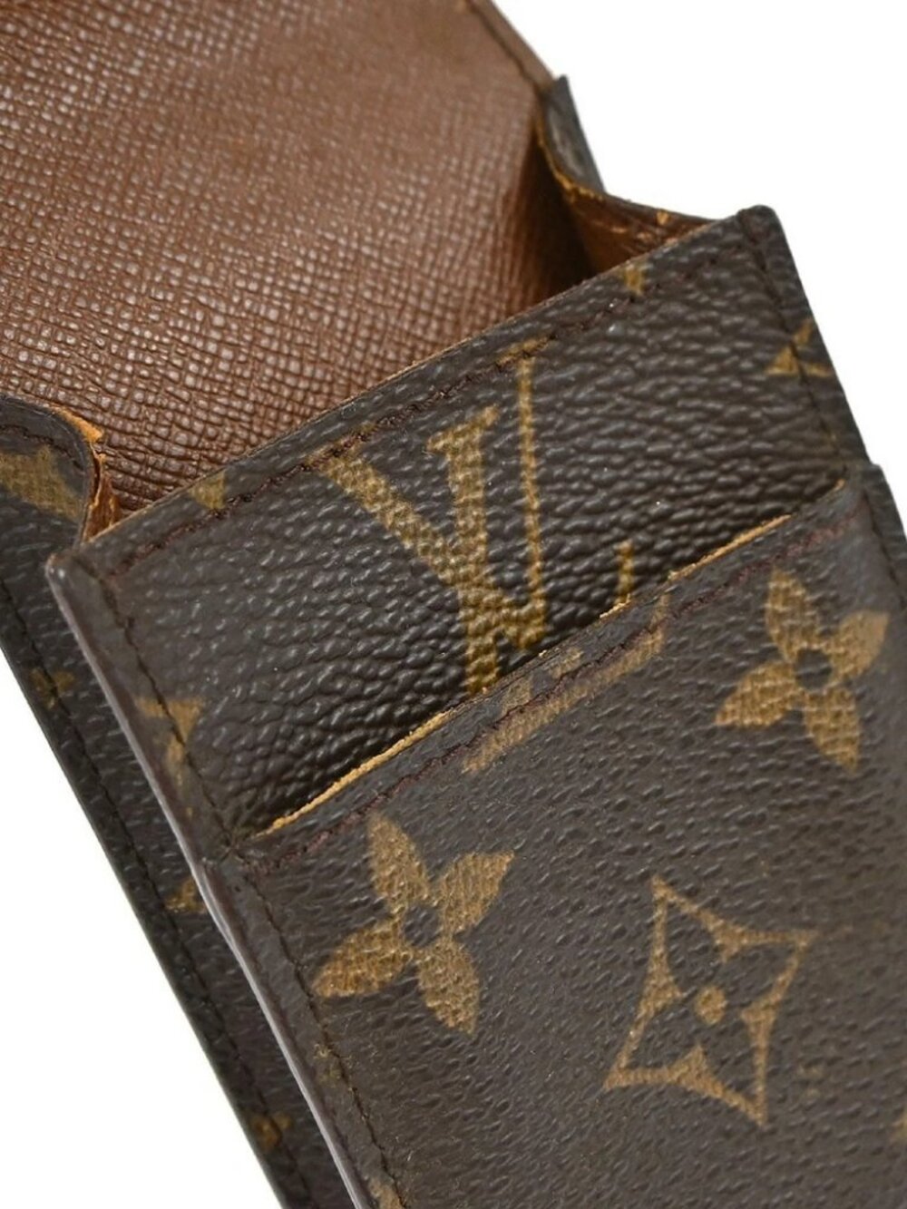 Louis Vuitton Monogram Etui Cigarette Case M63024 CT0051 Small Good 133487 - Picture 8 of 14